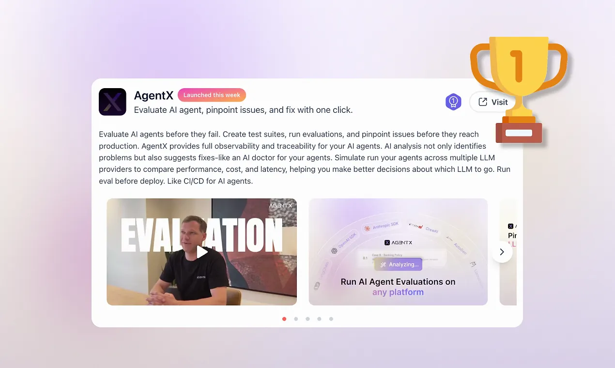AgentX Launches AI Evaluation Framework