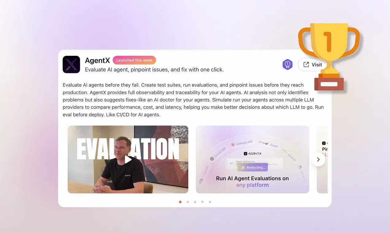 AgentX Launches AI Evaluation Framework
