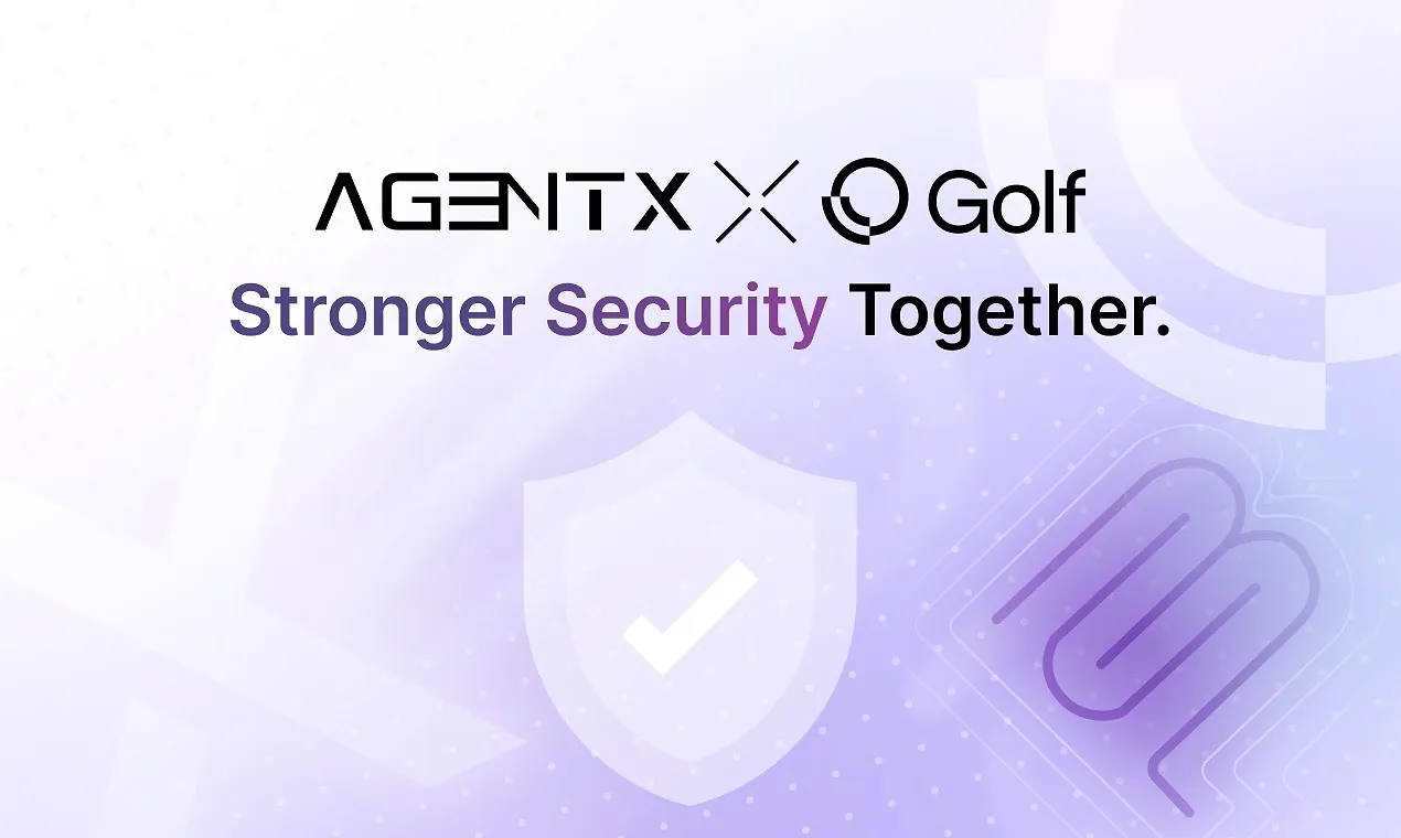 Agent-Native Security Arrives: AgentX Partners with Golf.dev